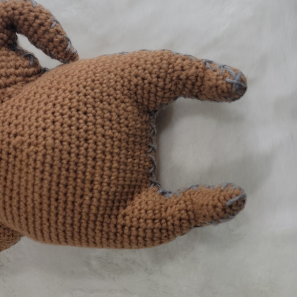 Nightmare Before Christmas Oogie Boogie Crochet Stuffed Animal - Picture 3 of 7